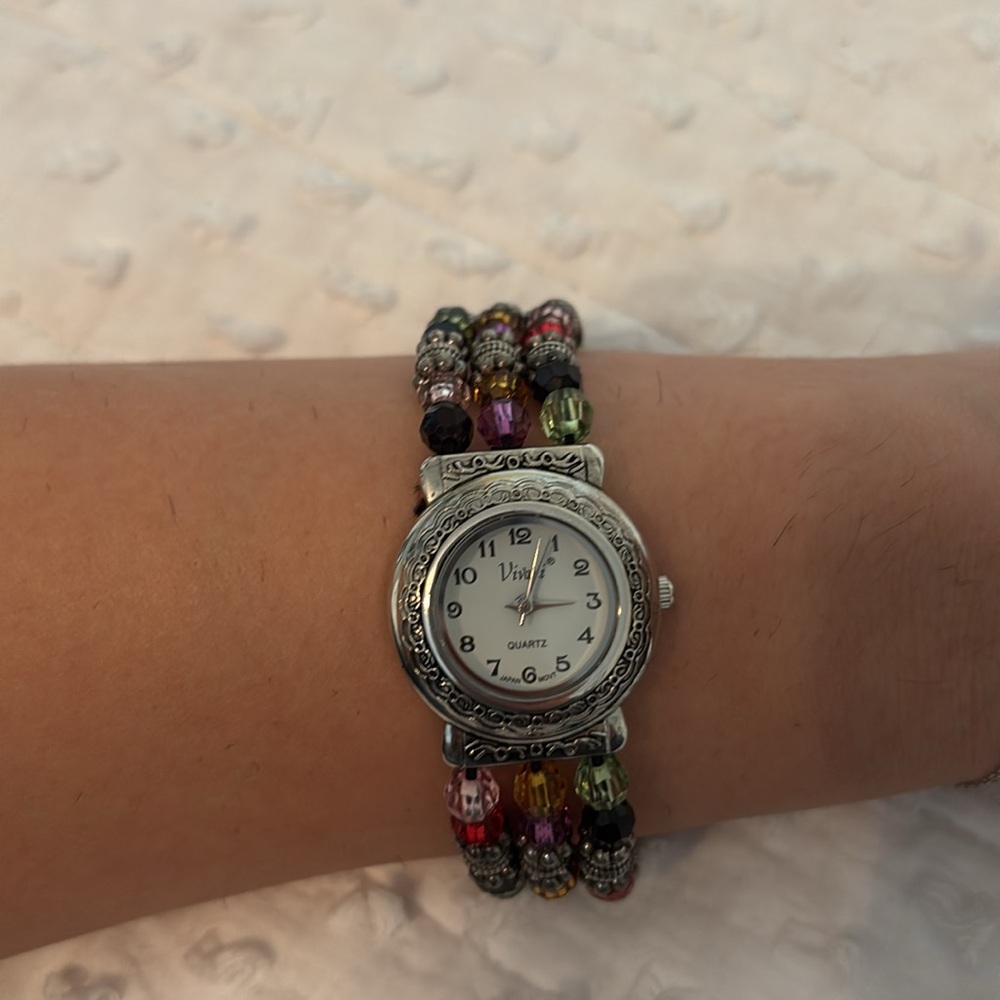 Beaded watch - Vivani - Picture 2 of 2